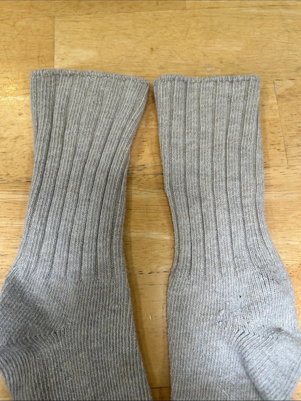 Multipack Men's Ribbed Crew 4 Pack Socks - Neutral Colors